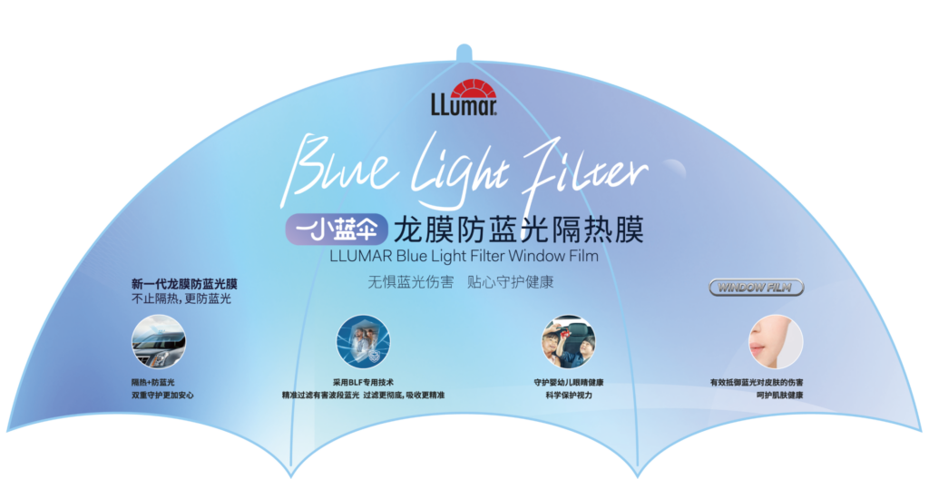 Blue Light Filter. Llumar Blue Light Filter Window Film