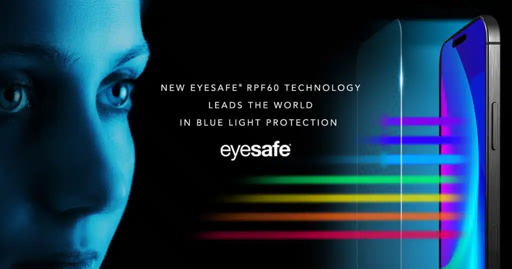 Developed with world-renowned eye doctors, new Eyesafe® RPF60 technology leads the industry, providing the highest level of blue light filtration in the market, while maintaining vivid color.